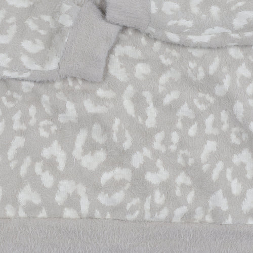 Marks and Spencer Women's Beige Animal Print Jumper M