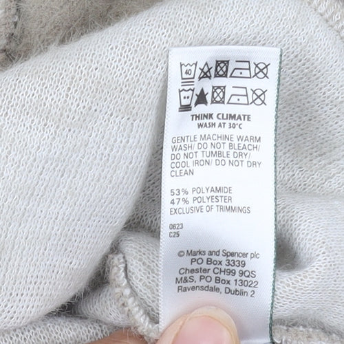 Marks and Spencer Women's Beige Animal Print Jumper M