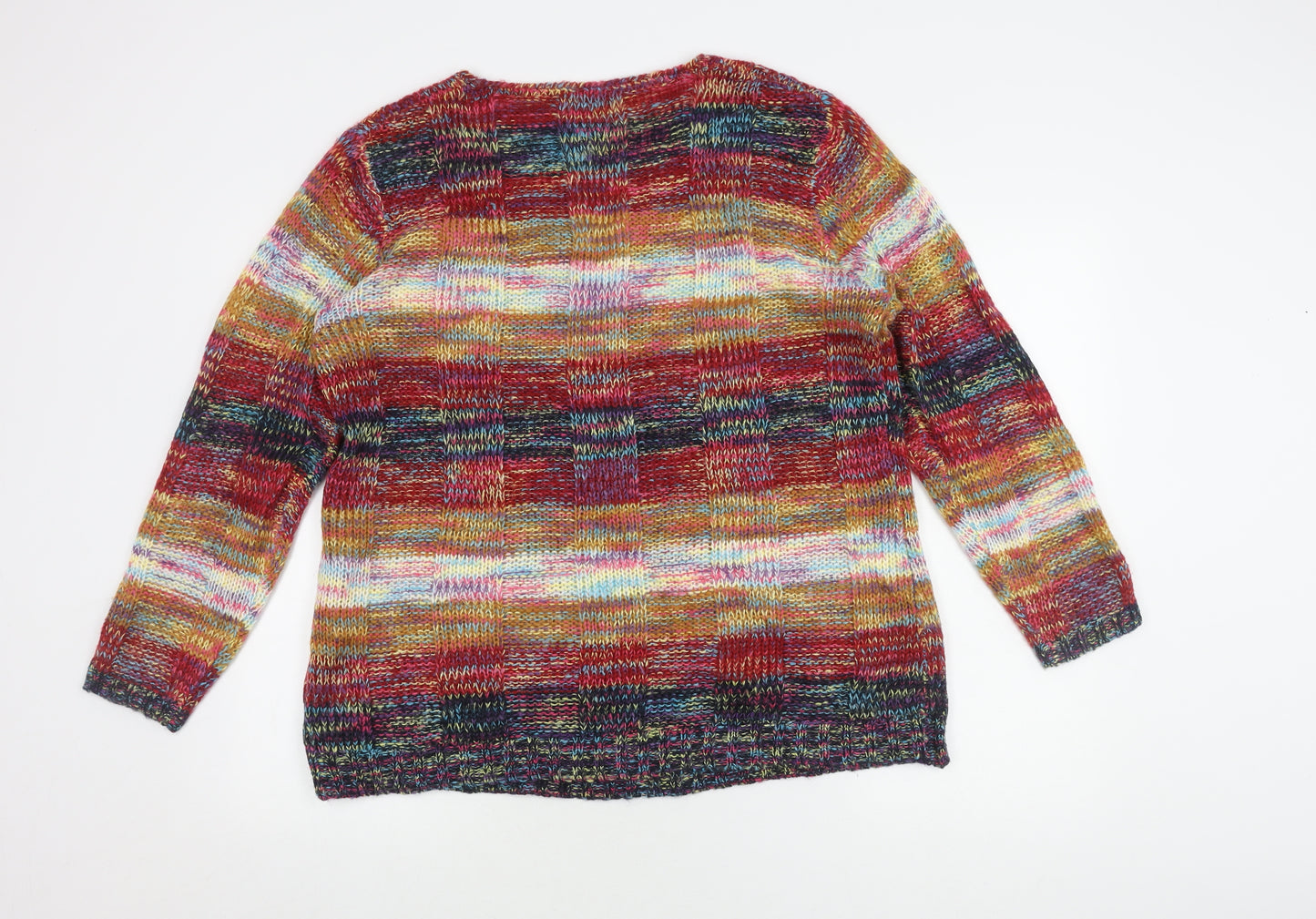 Roman Women's Multicoloured Knit Pullover Size 12