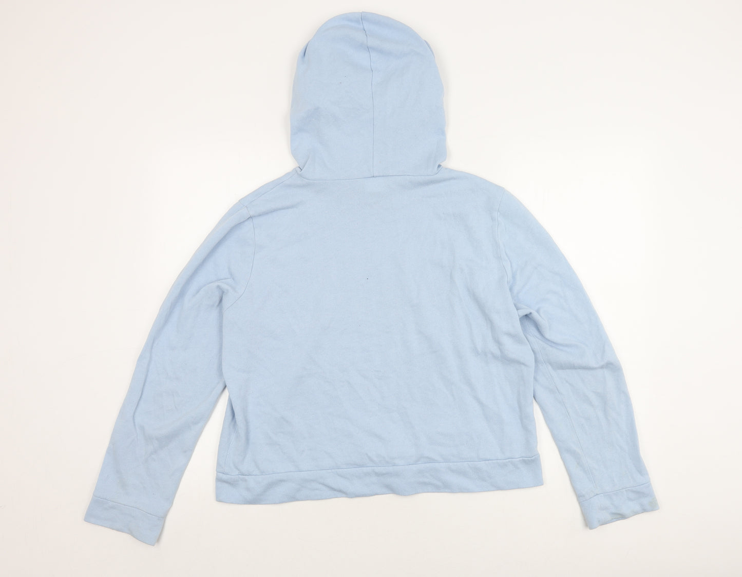 Victoria's Secret Women’s Blue Hoodie Size L Sequin Detail