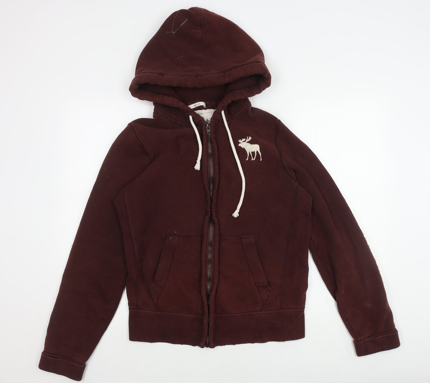 Abercrombie & Fitch Men's Brown Hooded Jacket M