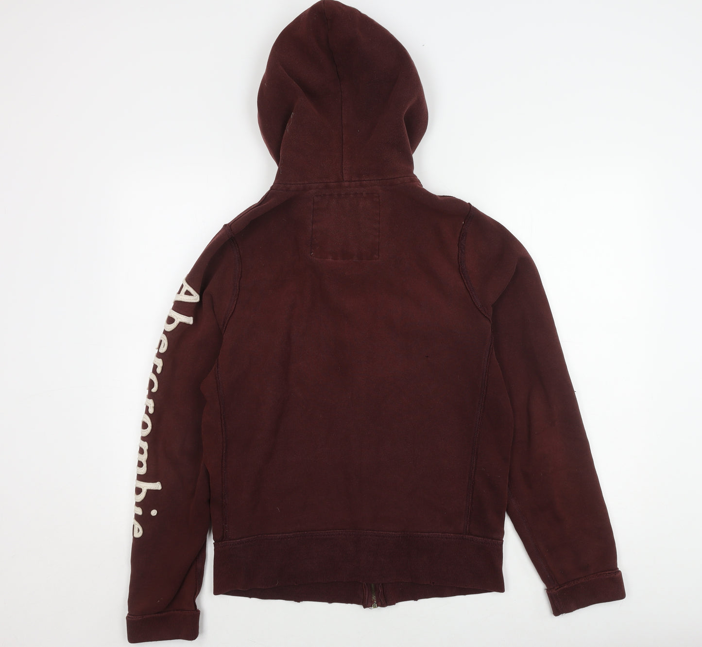 Abercrombie & Fitch Men's Brown Hooded Jacket M