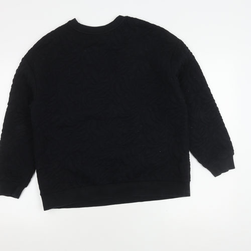 Marks and Spencer Women's Black Pullover Sweatshirt Size 14