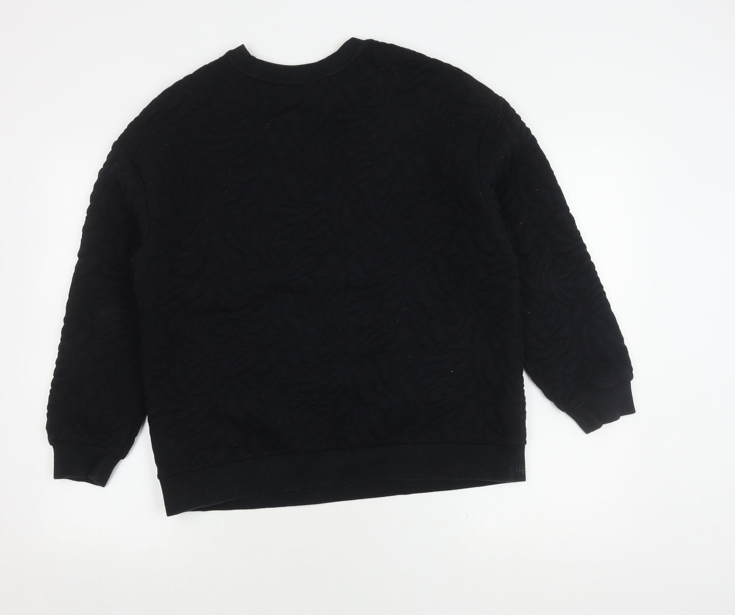 Marks and Spencer Women's Black Pullover Sweatshirt Size 14
