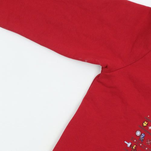 Marvel Boys Red Avengers Graphic Sweatshirt 11-12 Years