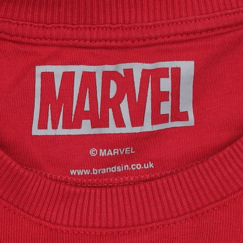 Marvel Boys Red Avengers Graphic Sweatshirt 11-12 Years