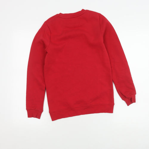 Nintendo Boys Red Pullover Sweatshirt 11-12 Years Christmas Style
