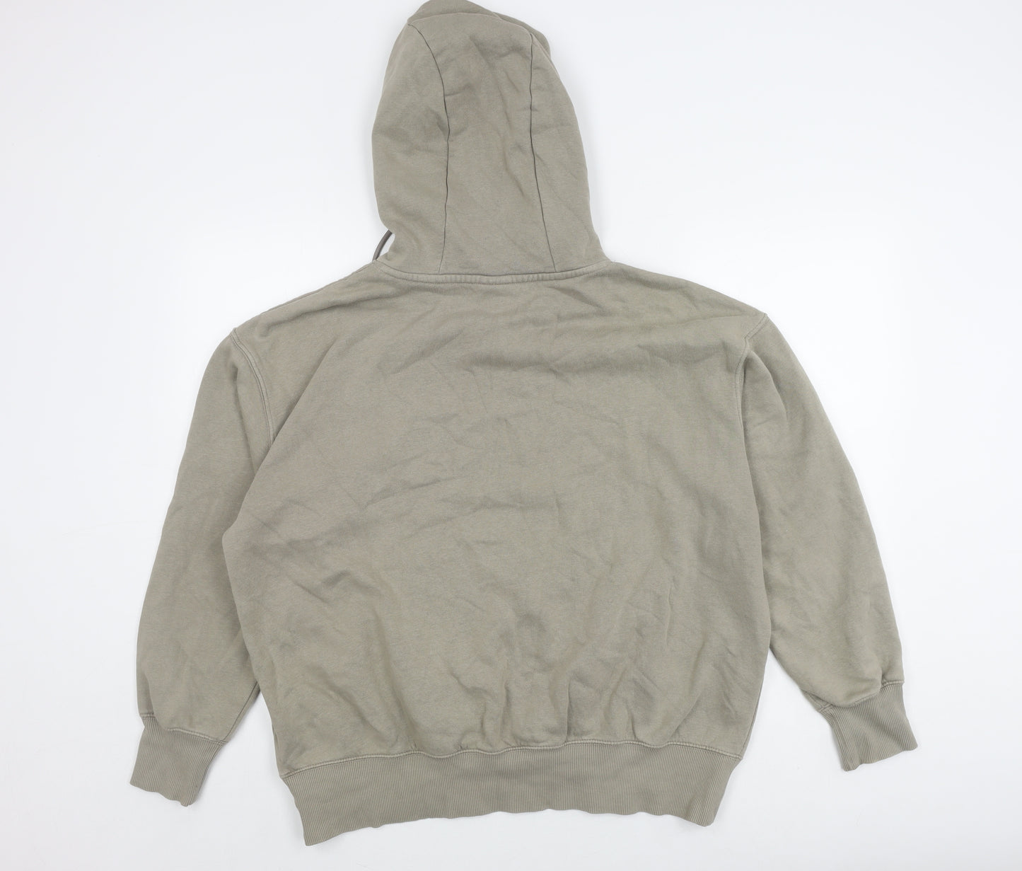 Nike Men's Beige Pullover Hoodie M Hooded