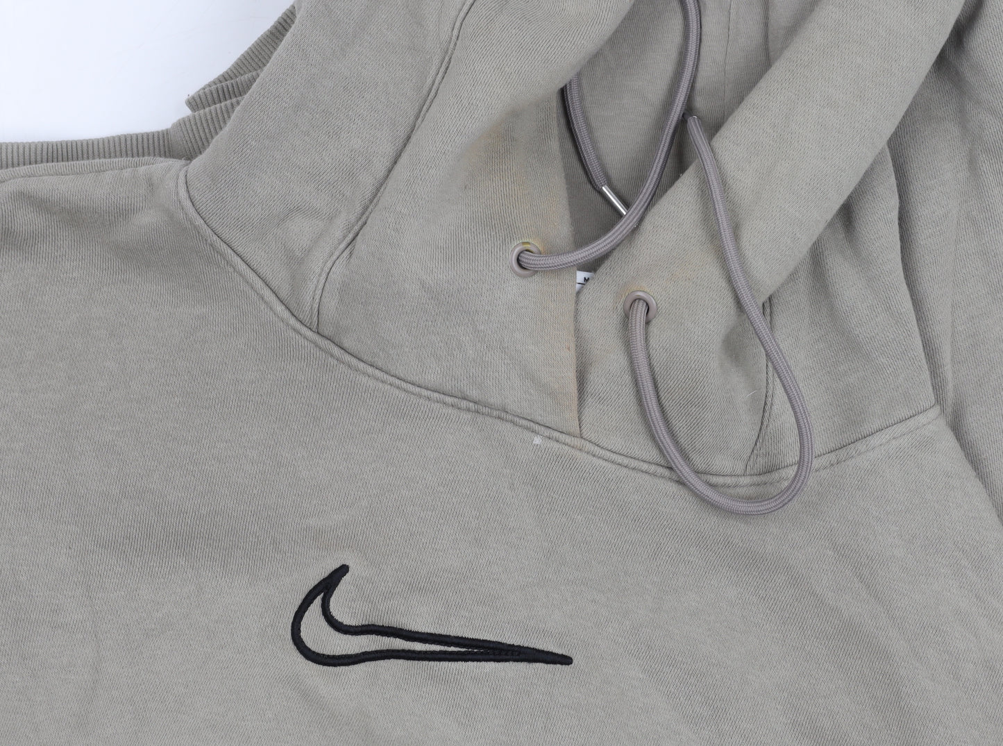 Nike Men's Beige Pullover Hoodie M Hooded