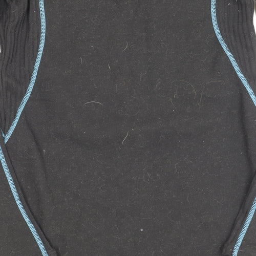 Oxylane Women's Black XS Lightweight Zip Sweatshirt
