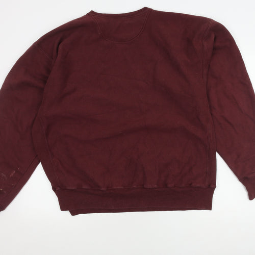 Champion Men's Red XL Pullover Sweatshirt