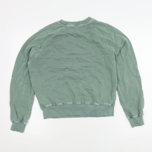 Hush Women's S Green Pullover Jumper, Crew Neck