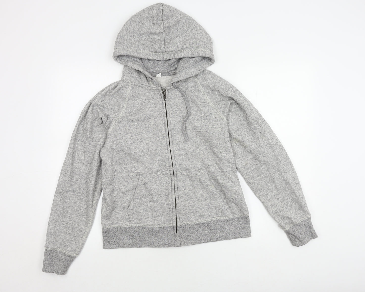 Uniqlo Women’s Grey Hooded Zip Jacket Size M
