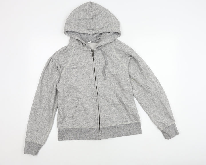 Uniqlo Women’s Grey Hooded Zip Jacket Size M