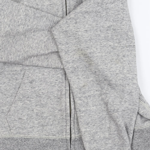 Uniqlo Women’s Grey Hooded Zip Jacket Size M