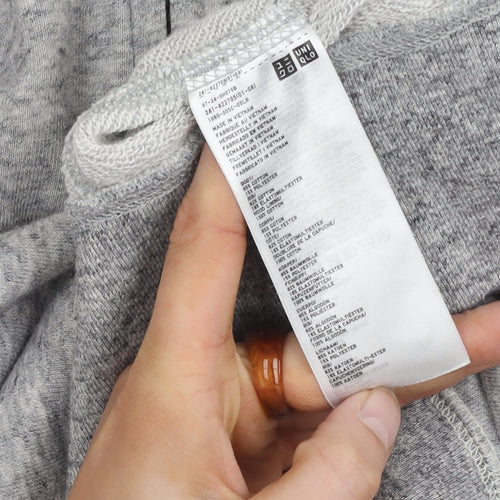 Uniqlo Women’s Grey Hooded Zip Jacket Size M