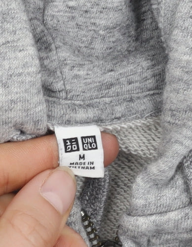 Uniqlo Women’s Grey Hooded Zip Jacket Size M