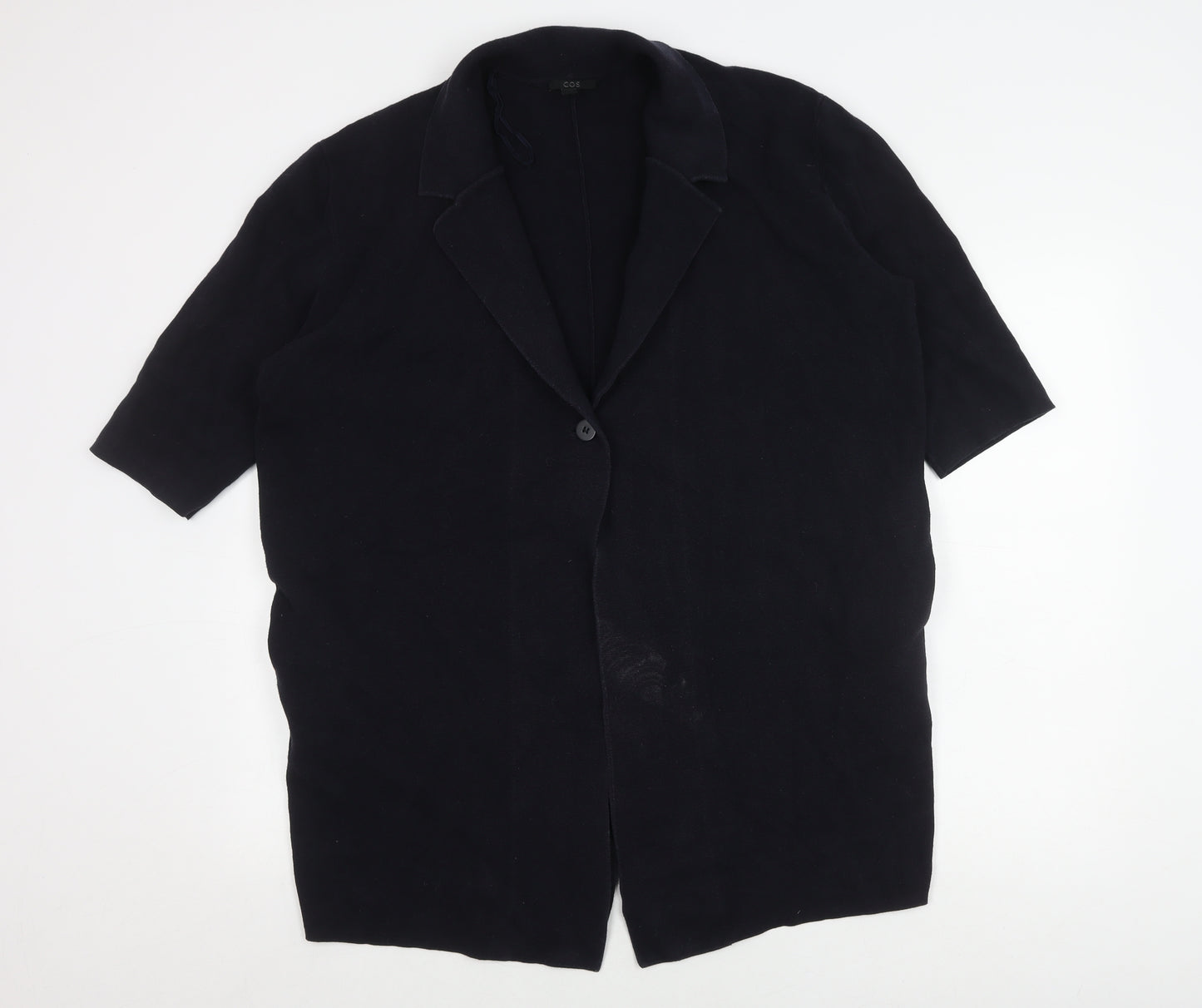COS Women's Black Mid-Length Coat Size M