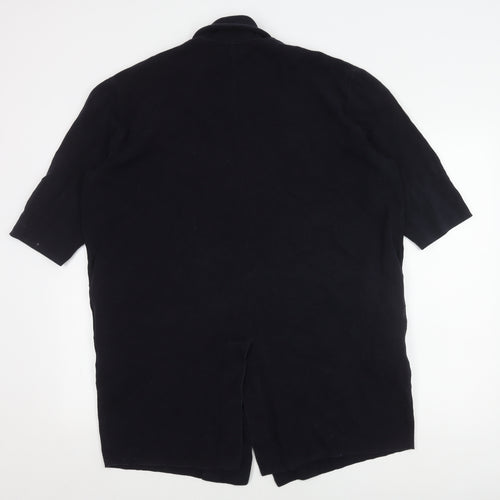 COS Women's Black Mid-Length Coat Size M