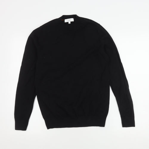 Next Men's Black S Pullover Jumper Crew Neck