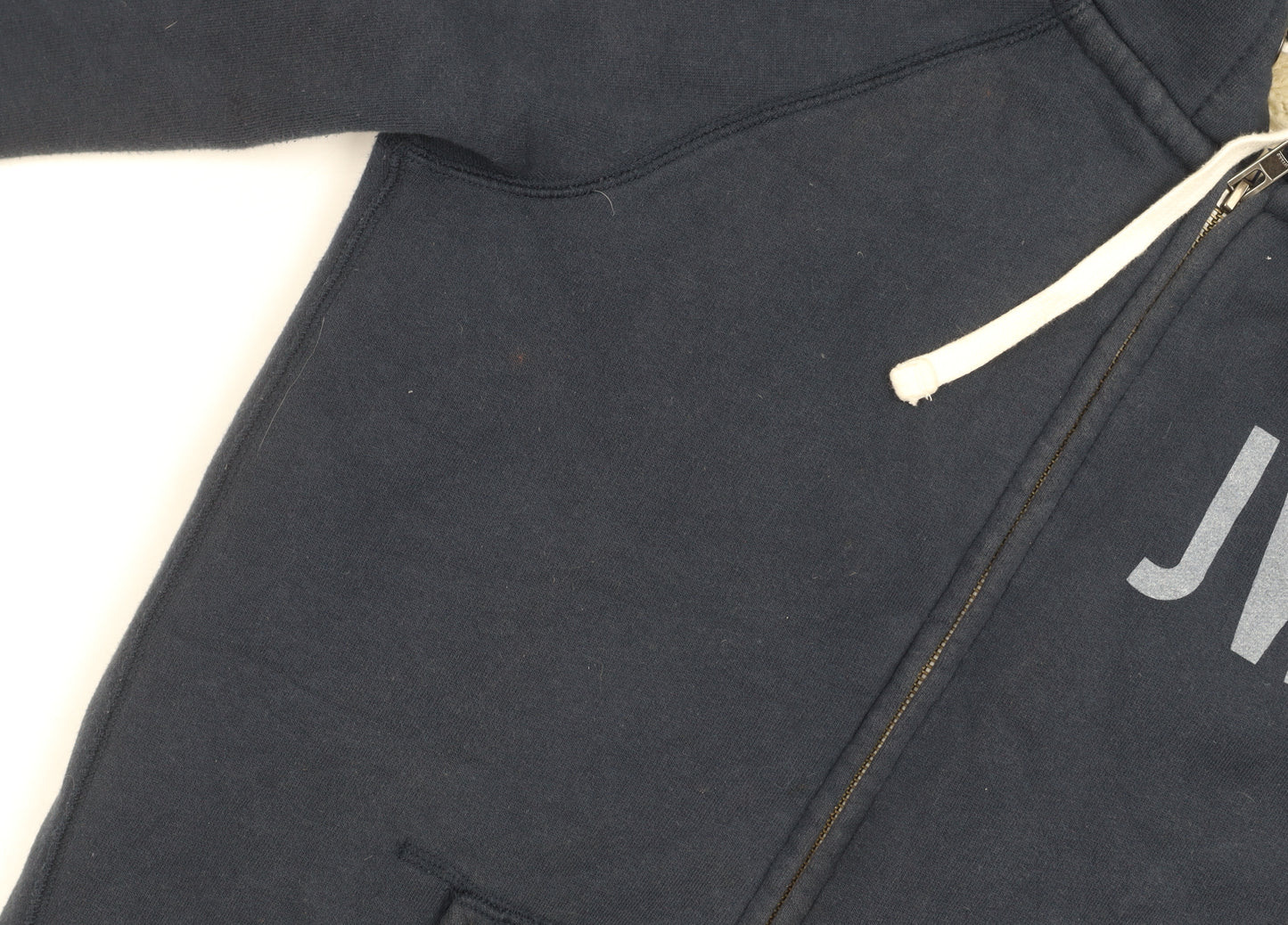 Jack Wills Women's Blue Hooded Jacket Size 8
