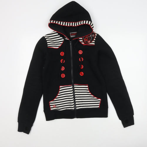 Jawbreaker Women's Black Jacket S Hooded Casual