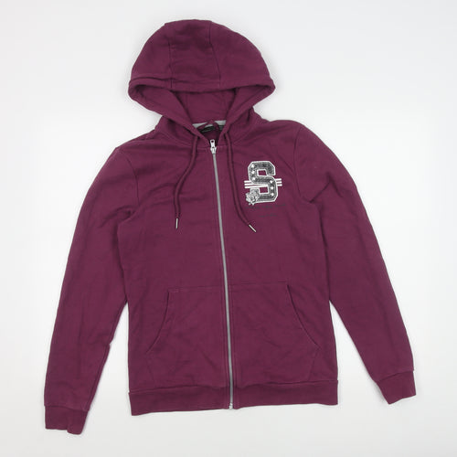 Esmara Women's Purple Hooded Jacket Size 10