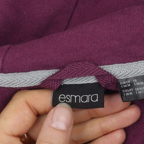 Esmara Women's Purple Hooded Jacket Size 10