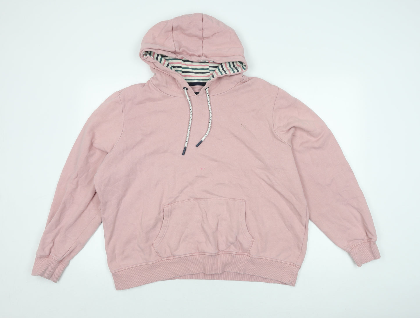 Crew Clothing Women's Pink Pullover Hoodie Size 18