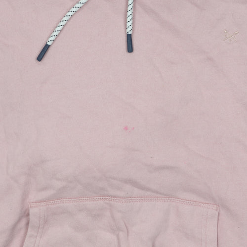 Crew Clothing Women's Pink Pullover Hoodie Size 18