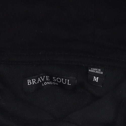 Brave Soul Black Men's M Pullover Hoodie