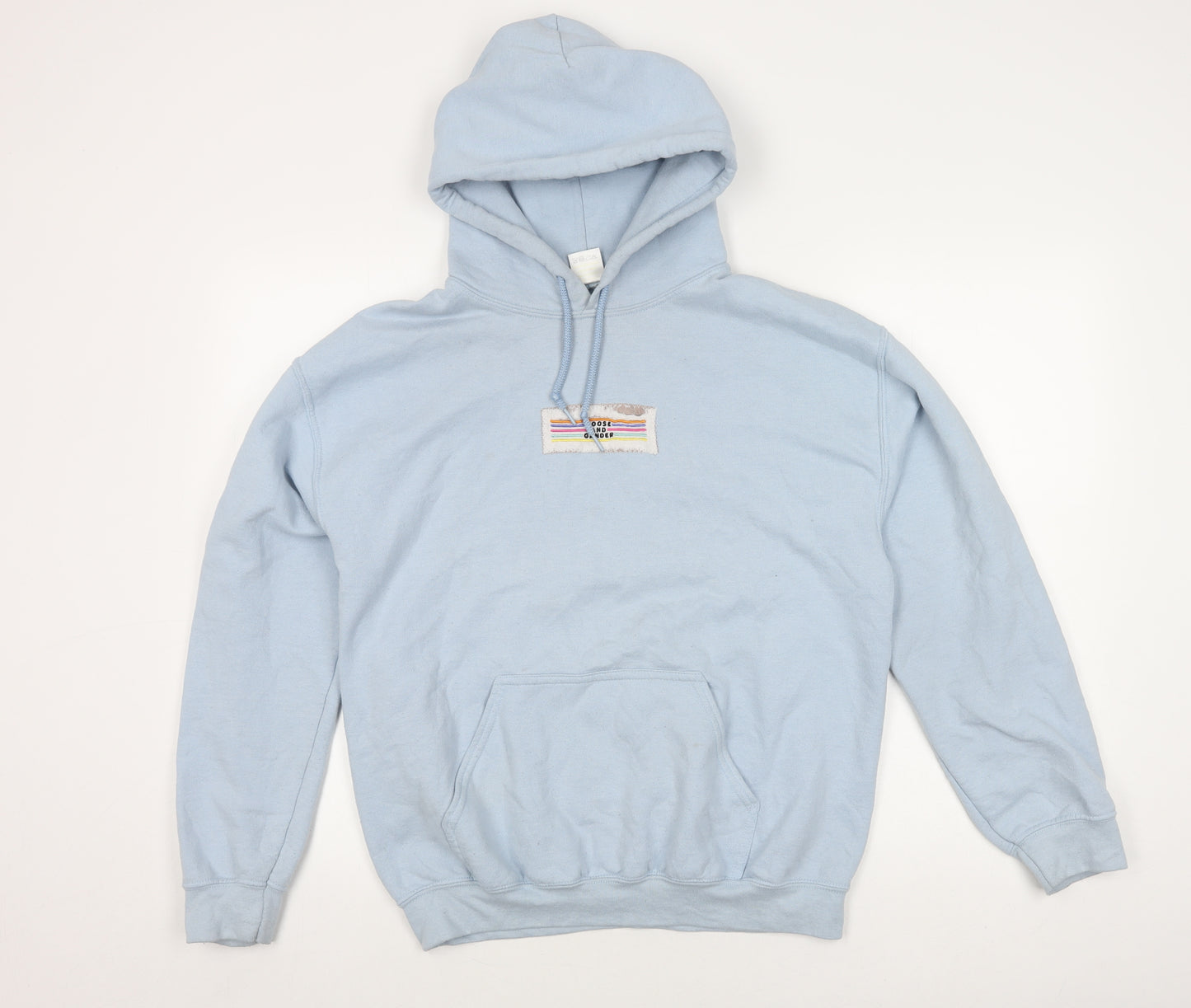 G&G Blue Pullover Hoodie M Unisex Casual Wear