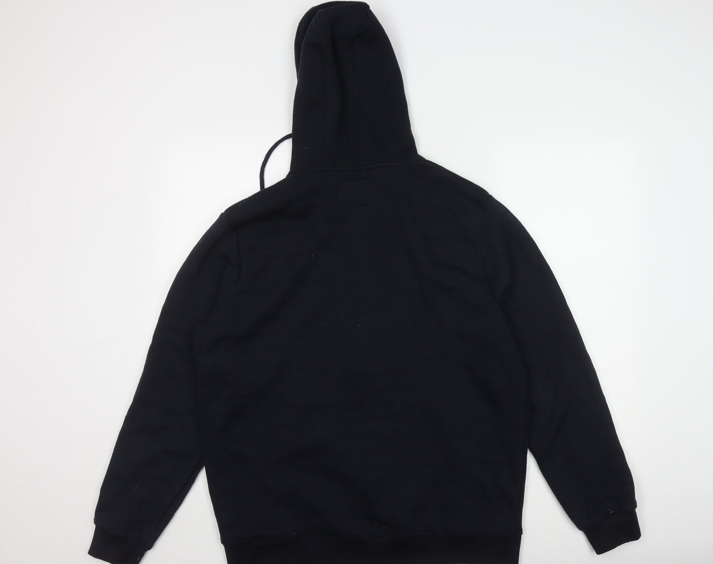 BadRhino Men's Black Hooded Casual Jacket L