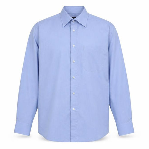 Debenhams Men's Blue Long Sleeve Shirt 39 in Regular Fit