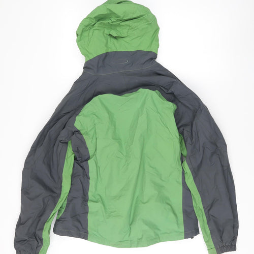 Mountain Life Women's Green Rain Coat Jacket Size 14
