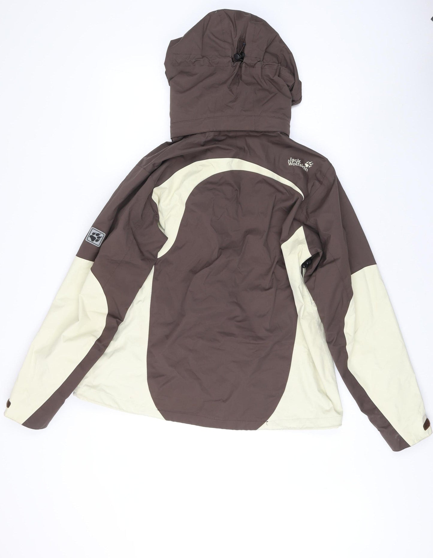 Jack Wolfskin Women's Brown Waterproof Jacket Size 16