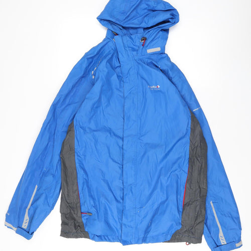 Regatta Men's Blue Waterproof Rain Coat - Medium, Breathable