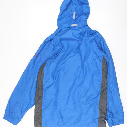 Regatta Men's Blue Waterproof Rain Coat - Medium, Breathable