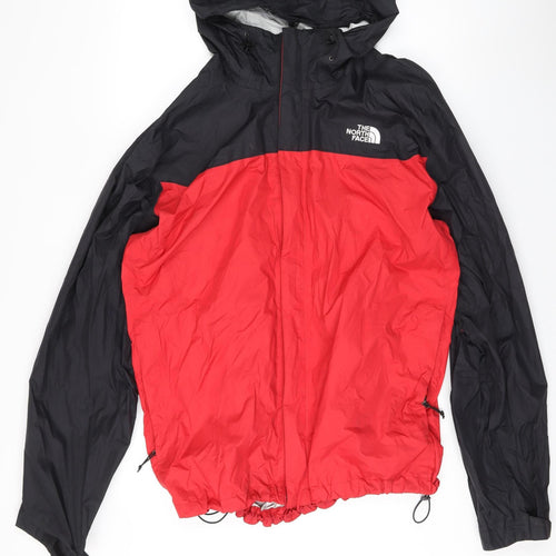 The North Face Men's Red Windbreaker Jacket 2XL Casual