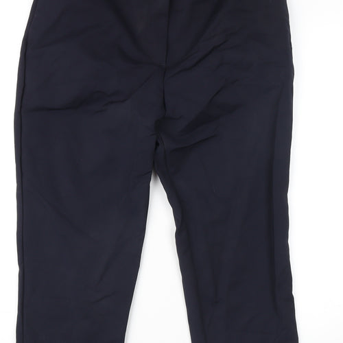 Marks and Spencer Women's Black Regular Fit Trousers