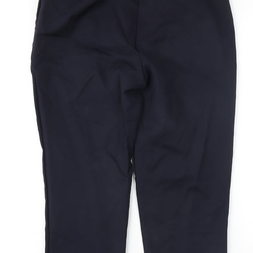 Marks and Spencer Women's Black Regular Fit Trousers