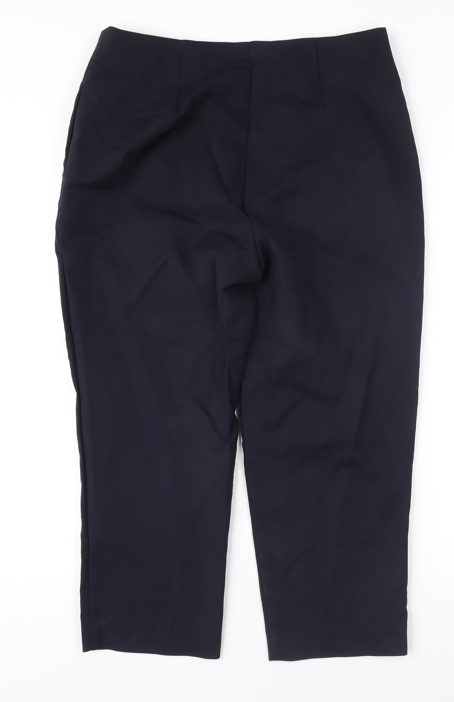 Marks and Spencer Women's Black Regular Fit Trousers