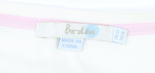 Boden Women's Ivory Cardigan Size 12 Casual