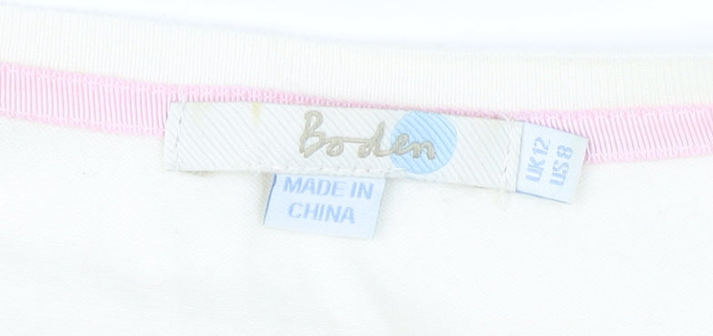 Boden Women's Ivory Cardigan Size 12 Casual