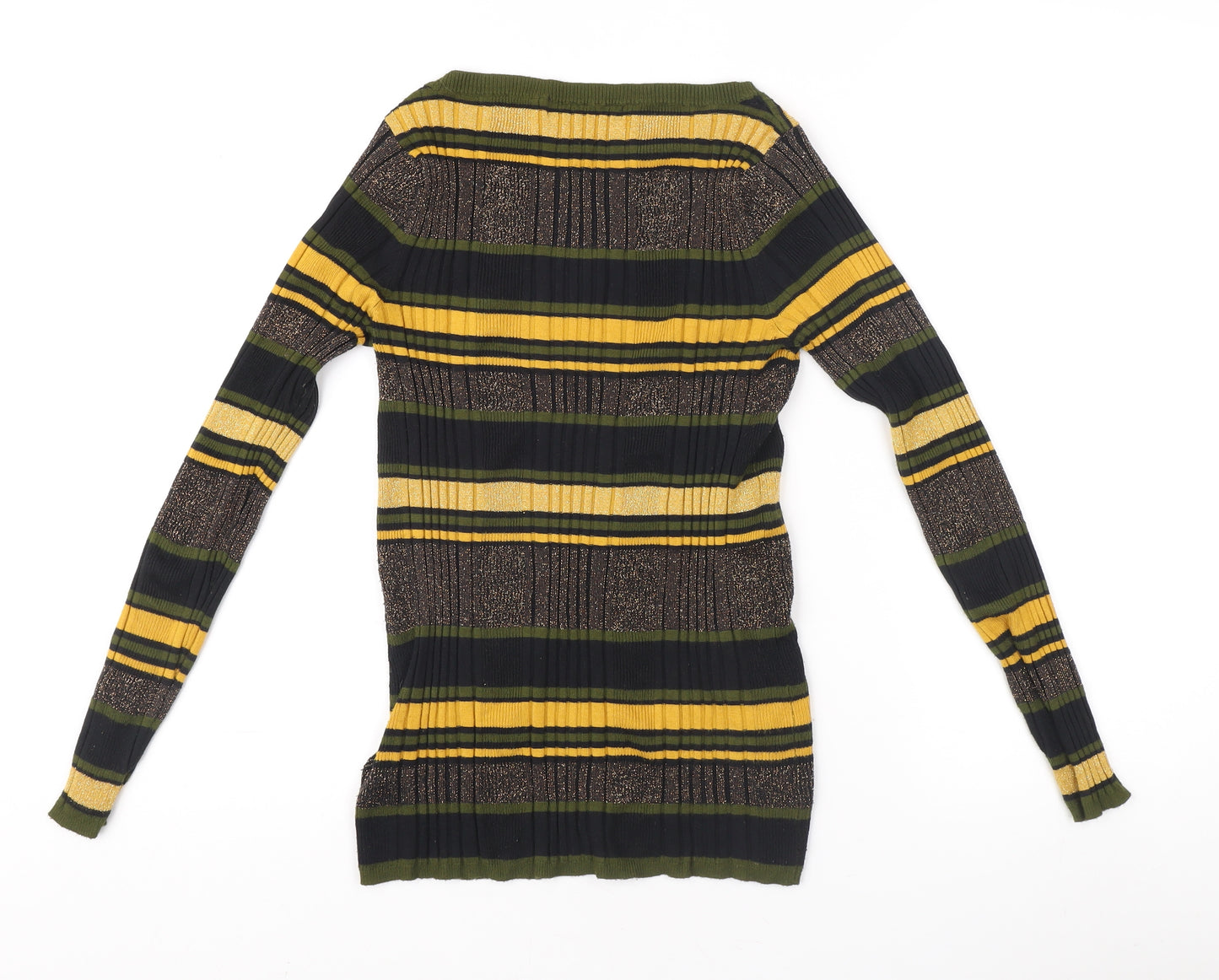 Marks and Spencer Women's Multicoloured Striped Pullover