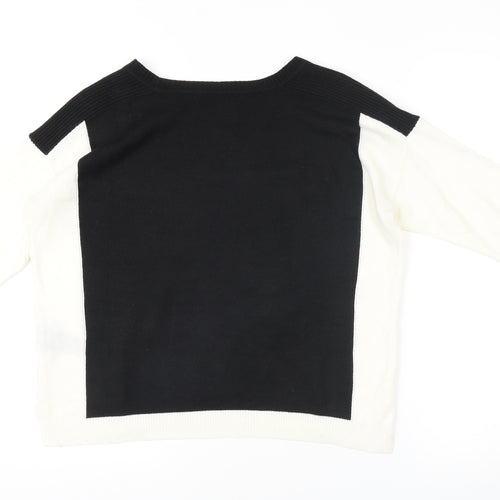 Marks and Spencer Women's Black Jumper Size 10