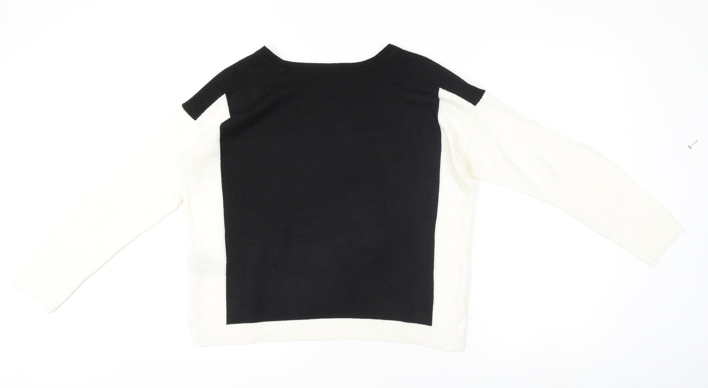 Marks and Spencer Women's Black Jumper Size 10