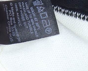 Marks and Spencer Women's Black Jumper Size 10