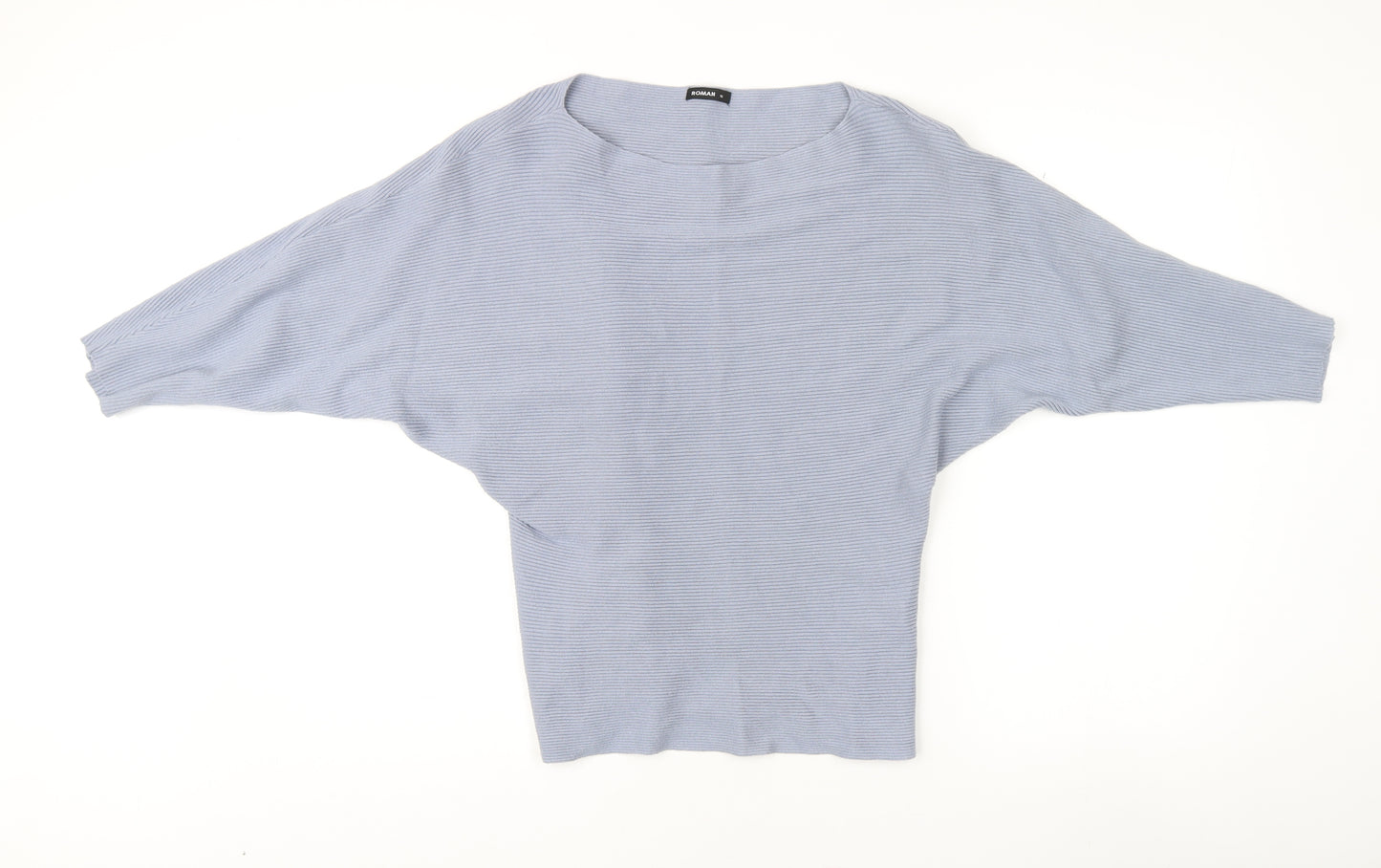 Roman Women's Grey Pullover Jumper, Size 16, Lightweight Knit