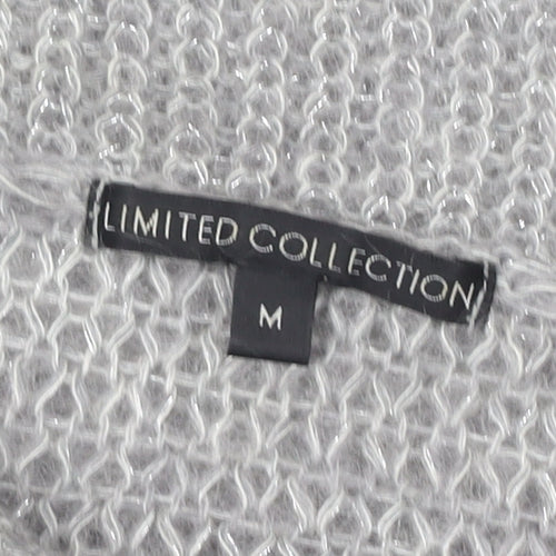 Marks and Spencer Womens Grey Cowl Neck Pullover M